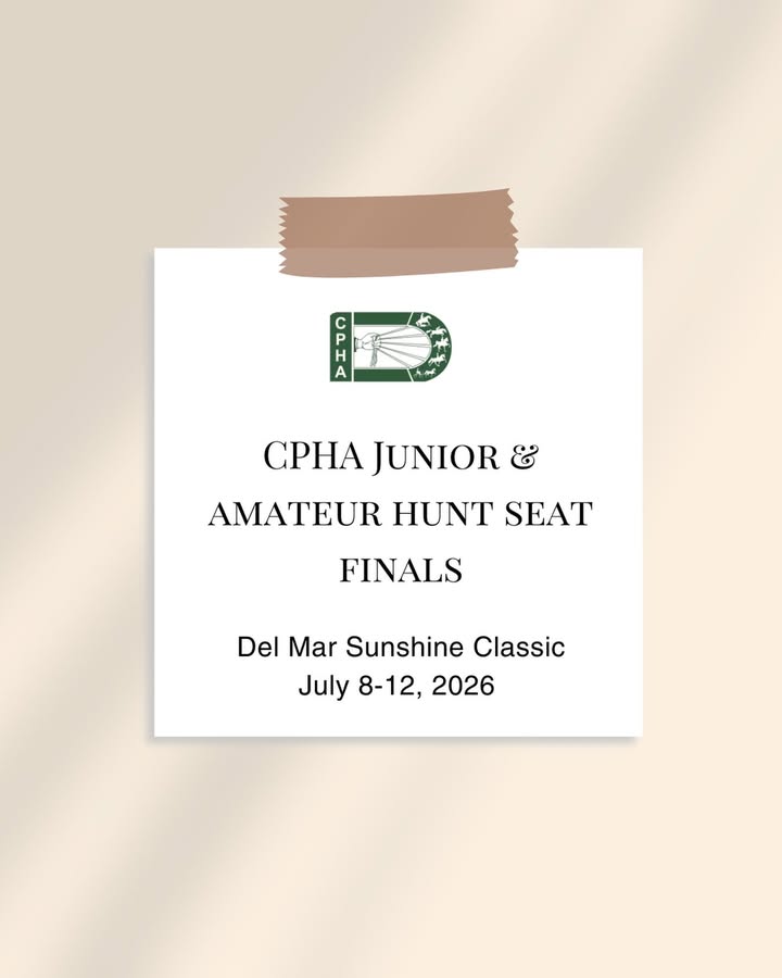 CPHA - California Professional Horsemen's Association